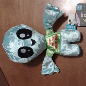 NWT Bark Alien Retriever Friend Dog Toy for Medium Dogs